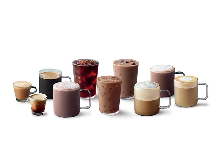 WE PROUDLY SERVE STARBUCKS®