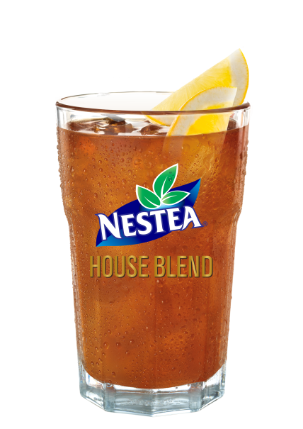 Glass of Nestea House blend Tea