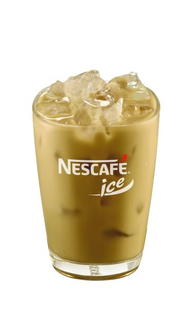 Glass of Nescafe Ice