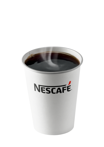 Cup of Hot Nescafe Coffee