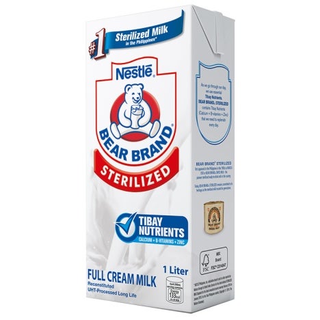 BEAR BRAND Sterilized Milk 1L