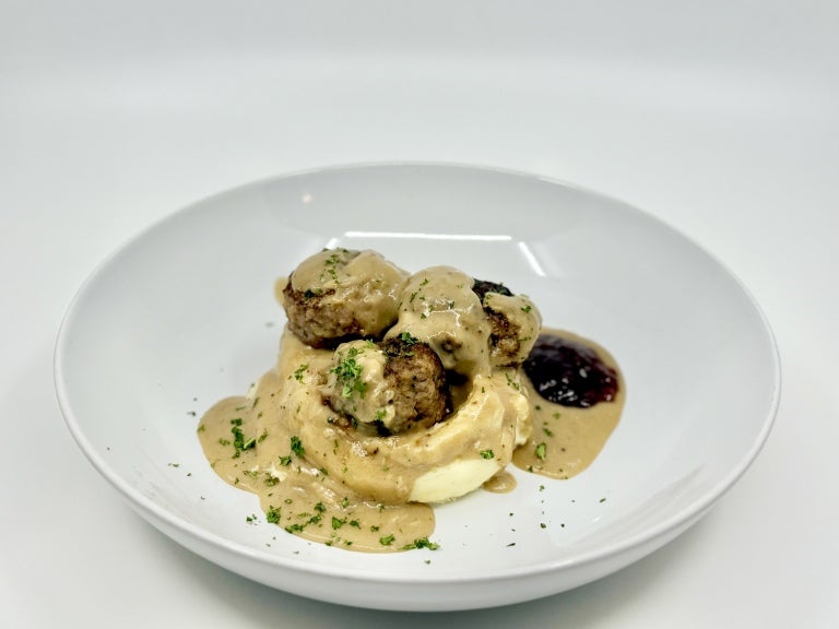 Swedish Meatballs with Creamy Gravy