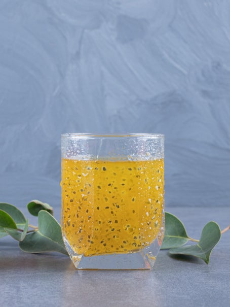 Calamansi Chia Iced Tea