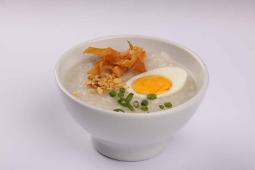 Congee with egg